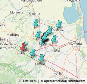 Mappa Via del Villaggio Neolitico, 48022 Lugo RA, Italia (7.68533)