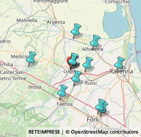 Mappa Via del Villaggio Neolitico, 48022 Lugo RA, Italia (12.1975)