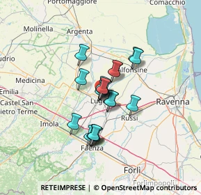 Mappa Via del Villaggio Neolitico, 48022 Lugo RA, Italia (8.8625)