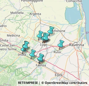Mappa Via del Villaggio Neolitico, 48022 Lugo RA, Italia (9.89833)