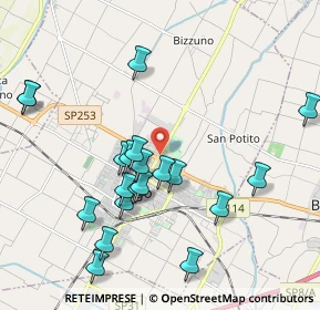 Mappa Via del Villaggio Neolitico, 48022 Lugo RA, Italia (2.092)