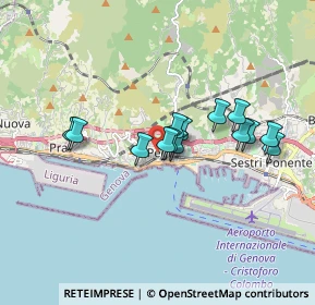 Mappa Via Vincenzo Monti, 16156 Genova GE, Italia (1.41929)