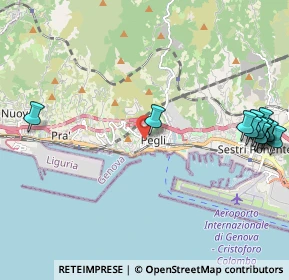 Mappa 16156 Genova GE, Italia (2.81462)