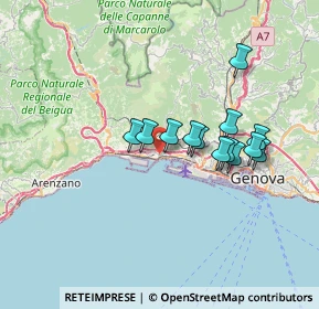 Mappa 16156 Genova GE, Italia (5.78769)