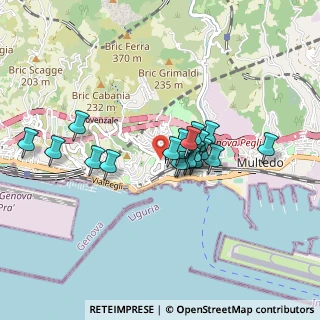 Mappa Via Gerolamo Rovetta, 16156 Genova GE, Italia (0.6705)