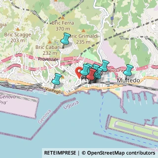 Mappa Via Bettino Ricasoli, 16156 Genova GE, Italia (0.51182)