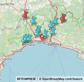 Mappa 16156 Genova GE, Italia (12.05231)
