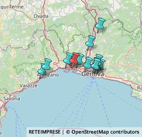 Mappa 16156 Genova GE, Italia (9.42231)