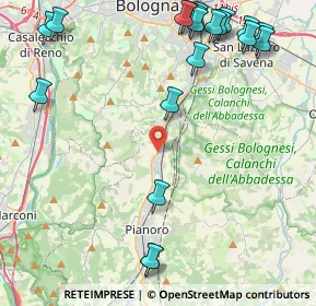 Mappa 40065 Bologna BO, Italia (5.9095)