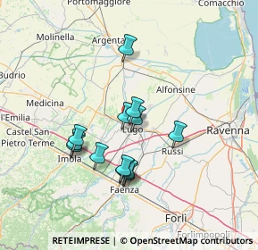 Mappa Viale de Brozzi, 48022 Lugo RA, Italia (11.84)