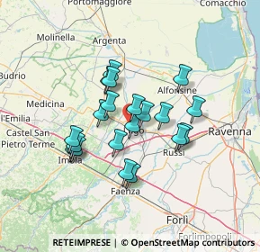 Mappa Viale de Brozzi, 48022 Lugo RA, Italia (10.989)