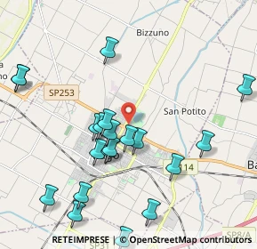 Mappa Via Giuseppe Scarabelli, 48022 Lugo RA, Italia (2.272)