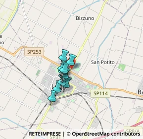 Mappa Via Giuseppe Scarabelli, 48022 Lugo RA, Italia (1.03909)