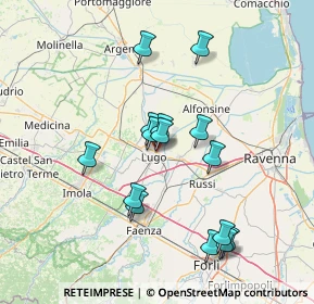 Mappa Via Giuseppe Scarabelli, 48022 Lugo RA, Italia (13.72333)