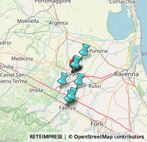 Mappa Via Giuseppe Scarabelli, 48022 Lugo RA, Italia (6.69273)