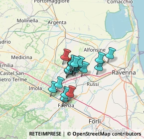 Mappa Via Giuseppe Scarabelli, 48022 Lugo RA, Italia (7.95222)