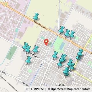 Mappa Via Arcangelo Corelli, 48022 Lugo RA, Italia (0.6465)
