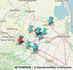 Mappa Via Arcangelo Corelli, 48022 Lugo RA, Italia (10.69667)