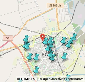 Mappa Via Rotta, 48123 Ravenna RA, Italia (2.204)