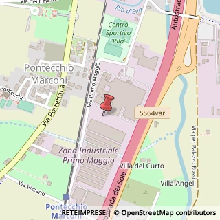 Mappa Via Primo Maggio, 9/2, 40037 Sasso Marconi, Bologna (Emilia Romagna)