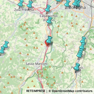 Mappa Via Primo Maggio, 40037 Sasso Marconi BO, Italia (6.718)