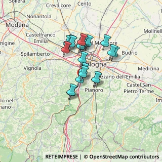 Mappa Via Primo Maggio, 40037 Sasso Marconi BO, Italia (10.4225)