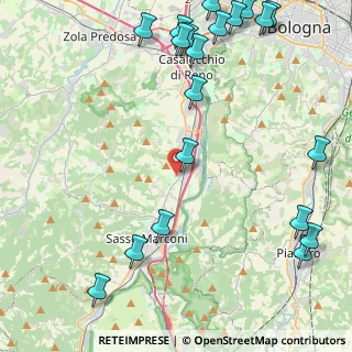 Mappa Via Pontecchio, 40037 Borgonuovo BO, Italia (6.252)