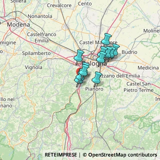 Mappa Via Pontecchio, 40037 Borgonuovo BO, Italia (8.62333)