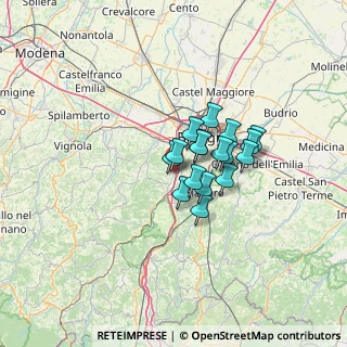 Mappa Via Pontecchio, 40037 Borgonuovo BO, Italia (8.38118)