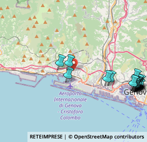 Mappa Via Fabio da Persico, 16154 Genova GE, Italia (5.744)