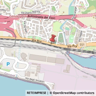 Mappa Via Pr?, 167R, 16157 Genova, Genova (Liguria)