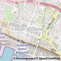 Mapa Genova