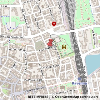 Mappa Via Venezia, 445, 48121 Ravenna, Ravenna (Emilia Romagna)