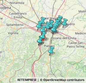 Mappa Via Rio Conco, 40037 Sasso Marconi BO, Italia (9.59875)