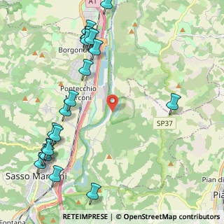 Mappa Via Rio Conco, 40037 Sasso Marconi BO, Italia (2.854)