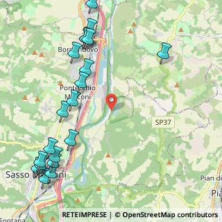 Mappa Via Rio Conco, 40037 Sasso Marconi BO, Italia (2.9155)