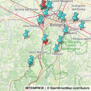 Mappa Via Rio Conco, 40037 Sasso Marconi BO, Italia (10.422)