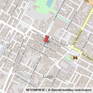 Mappa Corso mazzini giuseppe 51, 48022 Lugo, Ravenna (Emilia Romagna)