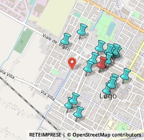 Mappa Via Gabriele D'Annunzio, 48022 Lugo RA, Italia (0.487)