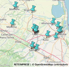 Mappa Via Gabriele D'Annunzio, 48022 Lugo RA, Italia (13.73588)