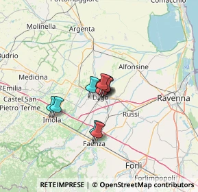 Mappa Via Gabriele D'Annunzio, 48022 Lugo RA, Italia (6.60455)