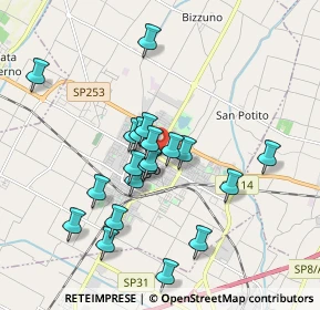 Mappa Piazza Giuseppe Garibaldi, 48022 Lugo RA, Italia (1.7245)