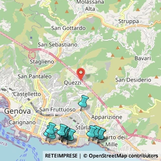Mappa A12 Genova - Roma, 16144 Genova GE, Italia (3.41467)