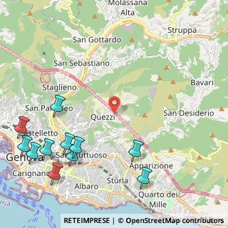 Mappa A12 Genova - Roma, 16144 Genova GE, Italia (3.02182)