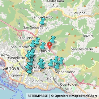 Mappa A12 Genova - Roma, 16144 Genova GE, Italia (1.86389)