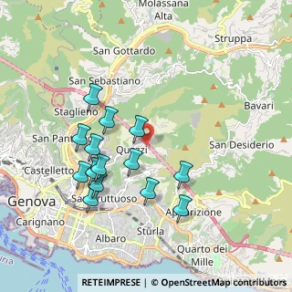 Mappa A12 Genova - Roma, 16144 Genova GE, Italia (1.84929)