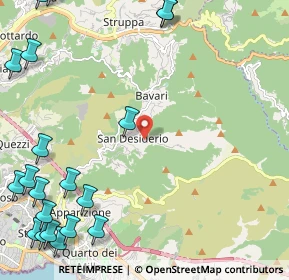 Mappa Via di Pomata, 16133 Genova GE, Italia (3.5225)