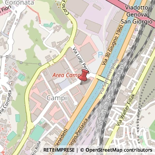 Mappa Via Renata Bianchi, 109, 16152 Genova, Genova (Liguria)