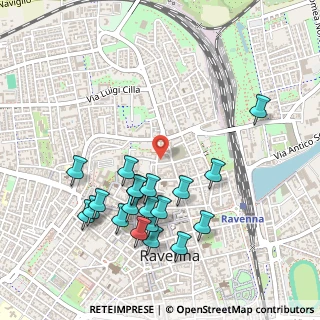 Mappa Via Sant'Anna, 48121 Ravenna RA, Italia (0.5315)