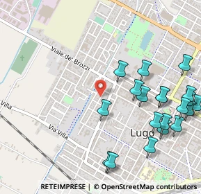 Mappa Via M. Montessori, 48022 Lugo RA, Italia (0.6515)